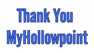 Thank You MyHollowpoint