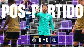 POS-PARTIDO | Zubeldia - Remiro: "No hemos estado finos" | Real Valladolid 0 - 0 Real Sociedad