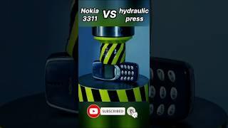 Nokia 3310 vs hydraulic press Test!  Who’s the Real  King? #shorts#viralvideo