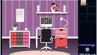 Purple Room escape walkthrough-amajeto