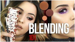 HOW TO BLEND EYESHADOW LIKE A PRO! | TIPS & TRICKS FOR BEGINNERS!