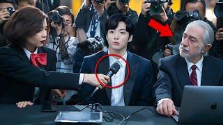 Jungkook silenced the reporter who slandered him with Fake Scandal, his cruel response will shock...