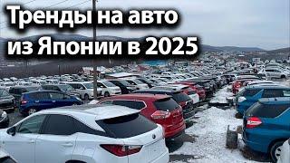 Тренды на авто из Японии в 2025