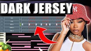 HOW TO MAKE DARK JERSEY CLUB BEATS FOR ICE SPICE | FL STUDIO JERSEY TUTORIAL 2023