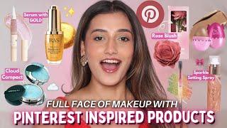 Trying VIRAL Pinterest Makeup Products | Aashi Adani