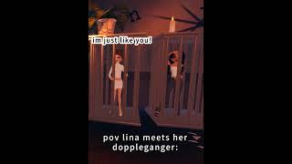 Lina meets her doppelganger: #meme #dti #dresstoimpress #lanalore #lina #dresstoimpress #roblox #lol