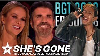 Britain's Got Talent 2023 | This Super Amazing Voice Very Extraordinary Singing Song She's Gone