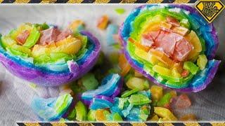 Rainbow Ice Cubes