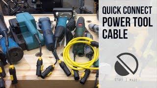 Easy Power Tool Cable Solution.                                      (Neutrik PowerCon True1)