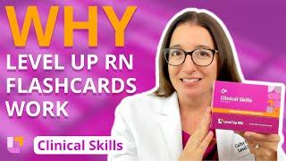 Clinical Nursing Skills Flashcards: Why get Level Up RN Flashcards? |@LevelUpRN