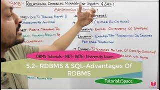 5.2- Advantages Of Relational Database | relational data model tutorials | relational database model