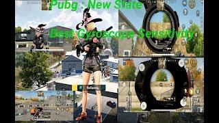 PUBG : NEW STATE BEST GYROSCOPE SENSITIVITY