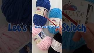 Let’s make a Stitch  Crochet toy. Amigurumi pattern. Іграшка Стіч гачком. Вʼязаний Стіч.