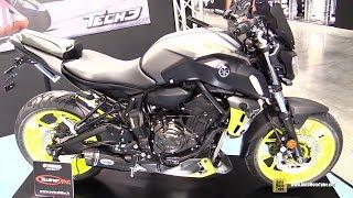 2019 Yamaha MT07 Ermax Accessorized - Walkaround - 2018 EICMA Milan