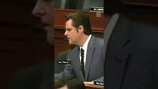 Rep. Matt Gaetz References What's Considered to Be Chinese Propaganda