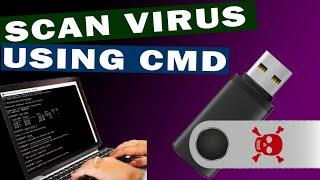 How to scan your removable disc (SD card) using CMD | Scan the virus with CMD