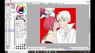 Shirayuki y Zen 【Speedpaint Kiss Challenge】