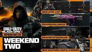 NEW Black Ops 6 Beta Weekend 2 Content Update EARLY GAMEPLAY! (New Weapons, Maps, Patch Notes &...)