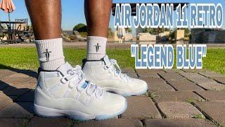 EARLY LOOK!! AIR JORDAN 11 RETRO "COLUMBIA LEGEND BLUE" 2024 REVIEW & ON FEET IT'S ABOUT TIME NIKE!