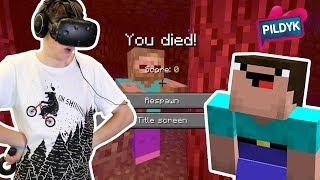 NEIŠGYVENAU PIRMOS NAKTIES  (MINECRAFT VR) | Vėjas | PILDYK