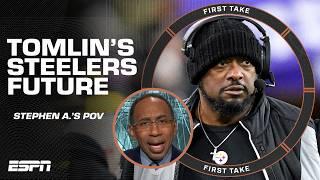 THIS IS WHAT THE STEELERS DO!  Stephen A. questions Mike Tomlin's future in Pittsburgh | First Take