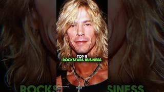 TOP 5 ROCKSTARS WHO GOT RICH IN BUSINESS! #shorts #musichistory #music #musician