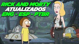 2 INCRÍVEIS FAN GAME RICK AND MORTY PARA ANDROID ATUALIZADOS [VISUAL NOVEL]