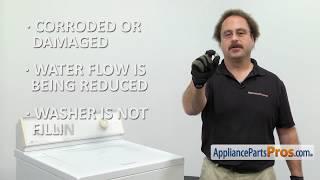 How To: Whirlpool/KitchenAid/Maytag Inlet Valve Screen WP96160