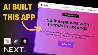 How AI Built this Splitwise Clone App for me (I didn’t write a single line of code)