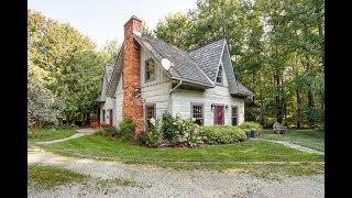 Collingwood Ontario Real Estate Video Tour of Stunning Log Home