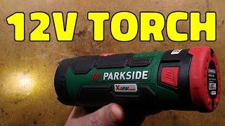 Lidl/Parkside (and others) 12V system flashlight