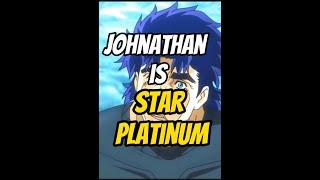 Johnathan is star platinum!#shorts #jojo #jojosbizarreadventure #starplatinum