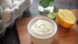 মেয়োনিজ || Mayonnaise Recipe Bangla || Home Made Mayonnaise || How To Make Mayonnaise