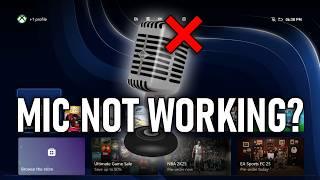 How to FIX Microphone Not Working on Xbox Series X|S & Xbox One