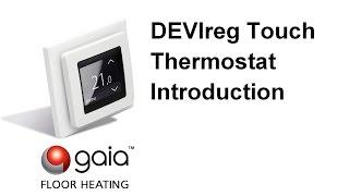 DEVIreg Touch Thermostat Introduction
