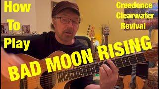 How To Play BAD MOON RISING (Plus Free Charts!)