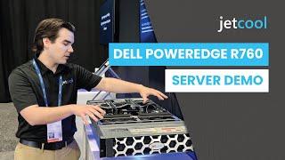 Dell PowerEdge R760 Liquid Cooling Server Demo: Dell Technologies World 2024