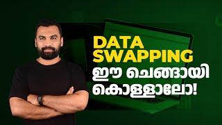 How to Swap Columns & Rows || Excel Malayalam