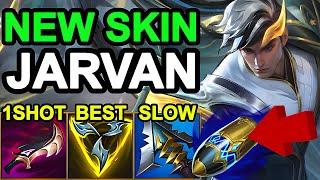 Wild Rift China Jarvan Jungle - New Full Burst Build Runes - Calligraphia Jarvan Wild Rift Skin