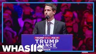 Comedian Tony Hinchcliffe calls Puerto Rico a 'floating island of garbage' during Trump rally