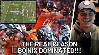 The REAL REASON Bo Nix Dominated | Week 8 Film Analysis vs Panthers