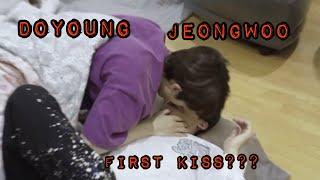 DOYOUNG JEONGWOO "The Unexpected Kiss" clip from TMap Ep 49 (6:43 timestamp)