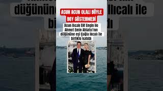 Acun Ilıcalı eşiyle beraber düğünde görüntülendi. #acunilicali