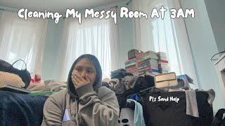 Deep Cleaning My Room at 3am! Massive Closet Cleanout 2024| Donating Organizing + Decluttering