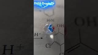 Cobalt chloride + Sodium Hydroxide reaction in a drop of water