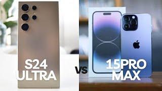 Samsung Galaxy S24 Ultra VS iPhone 15 Pro Max -Must Watch Before Buying -Pros & Cons-Key Differences