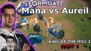 NEW SPECIAL TINY MAP! - Mana vs Aureil - KOTH G1 - (Storm Gate)