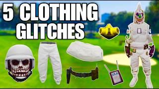 GTA 5 TOP 5 CLOTHING GLITCHES AFTER PATCH 1.69! (Rare Joggers, Colored Helmets & More!)