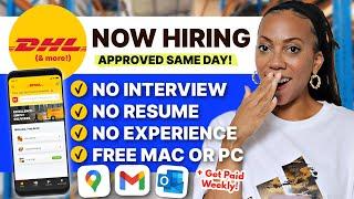 DHL is Hiring!  | Get Paid $42.21/hr | No Interview, No Experience, DHL Work From Home Online Jobs