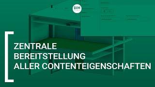 Zentrale Bereitstellung aller Contenteigenschaften